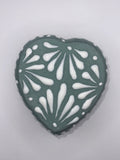 Talavera Heart Shaped Jewelry Box